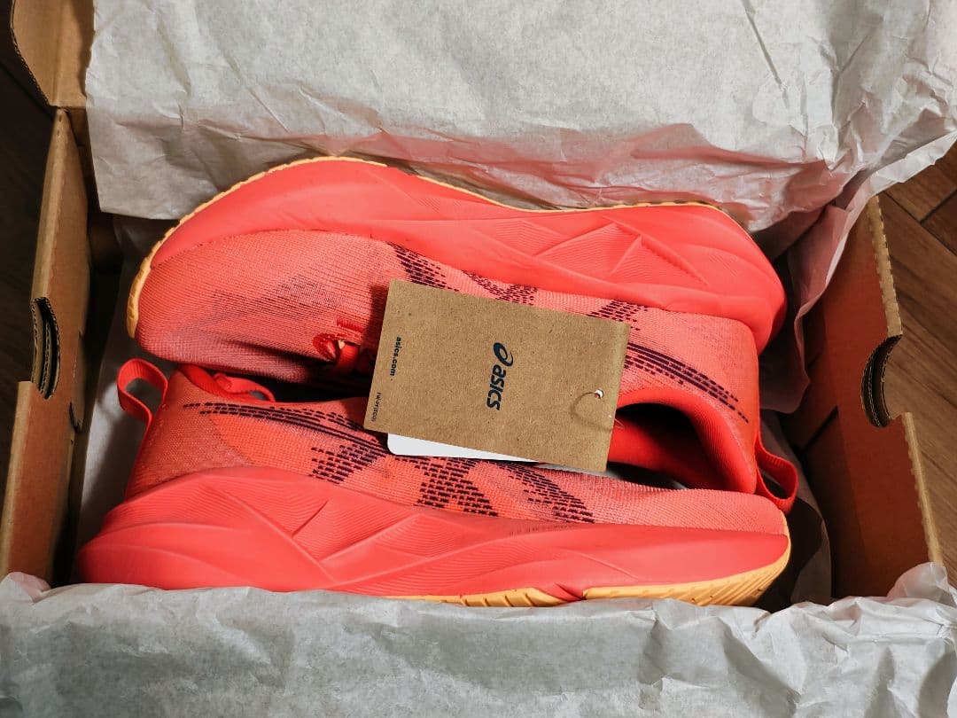 【新品未使用】ASICS（アシックス）NOVABLAST5 23.5cm