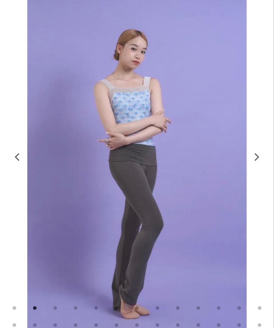 お得 新品 unoa ウノア Chill-Fit pants モスグレー M