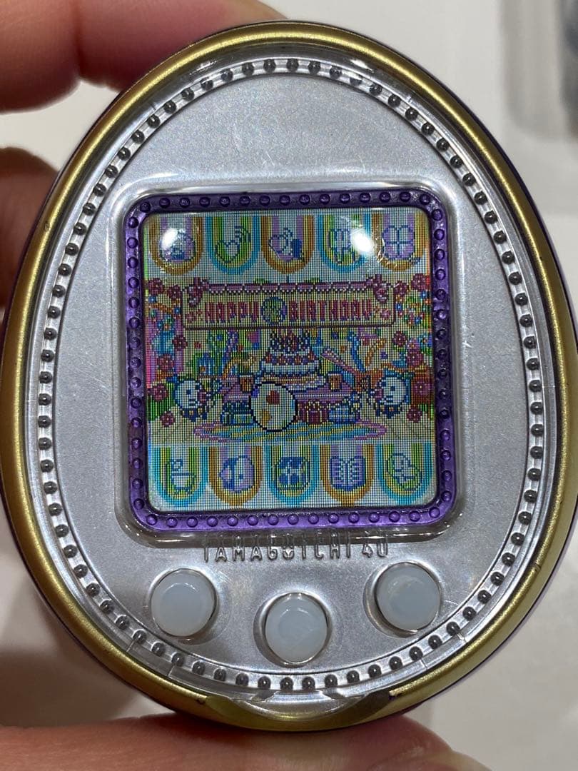 たまごっち4U パープル　動作良好　※値下げ不可