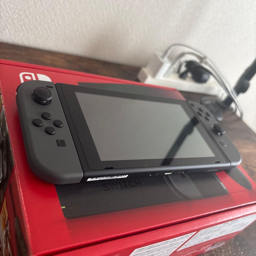 【美品】Nintendo Switch 本体 グレー 2024