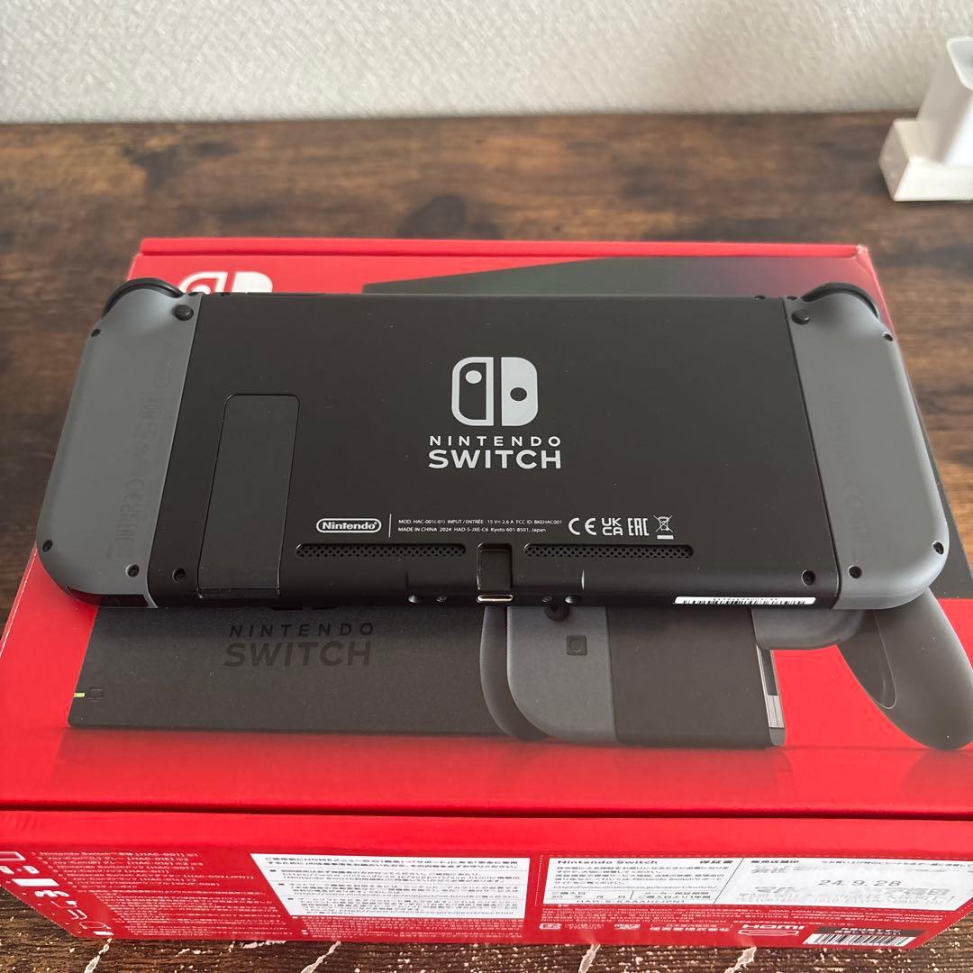 【美品】Nintendo Switch 本体 グレー 2024