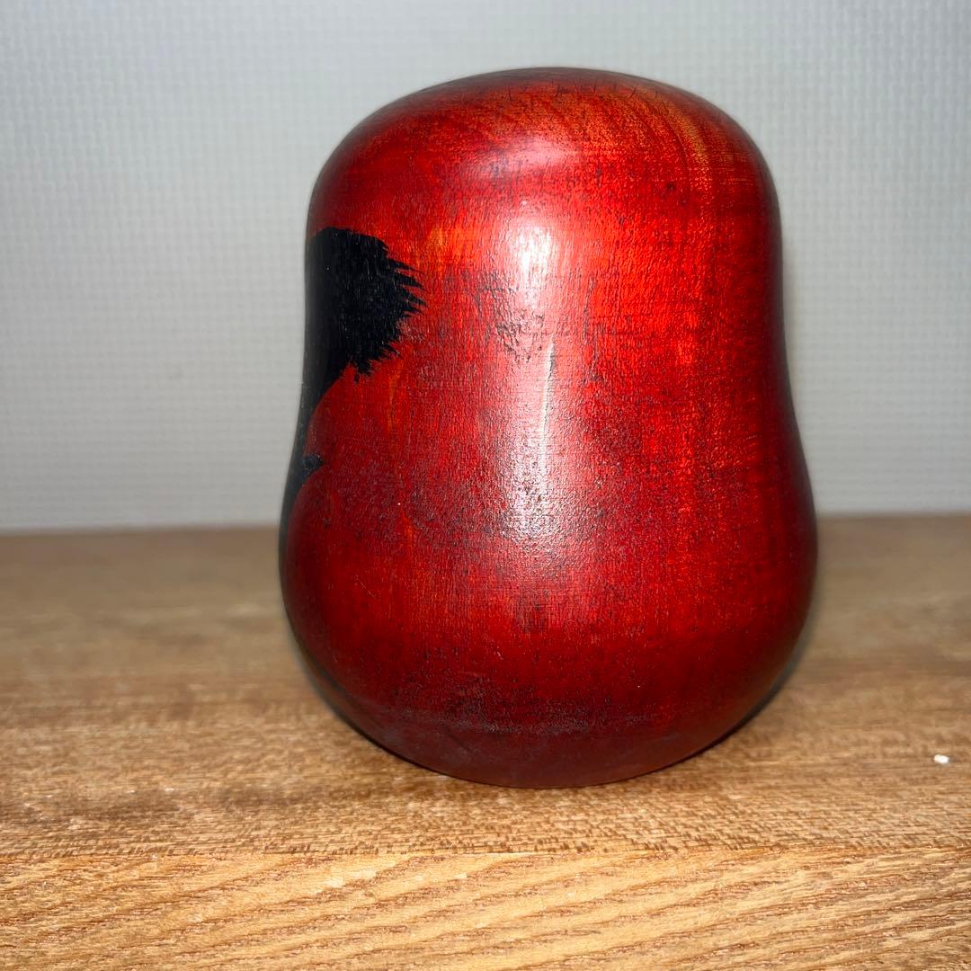 ⭕️名工　盛秀太郎　ダルマこけし　伝統こけし　津軽系　温湯こけし　美品