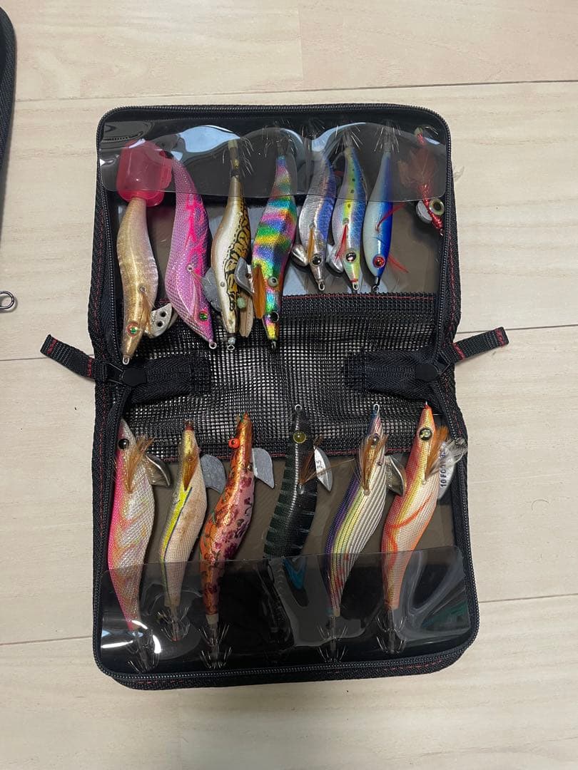 オリムピア　カラマレッティRossoロッドとSophia リールのエギングセット