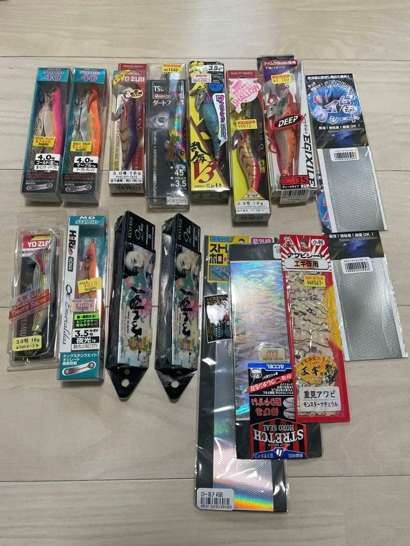 オリムピア　カラマレッティRossoロッドとSophia リールのエギングセット