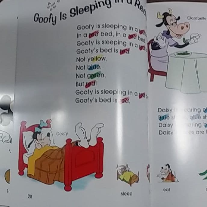 ディズニー英語　sing Along   と　Would of  English