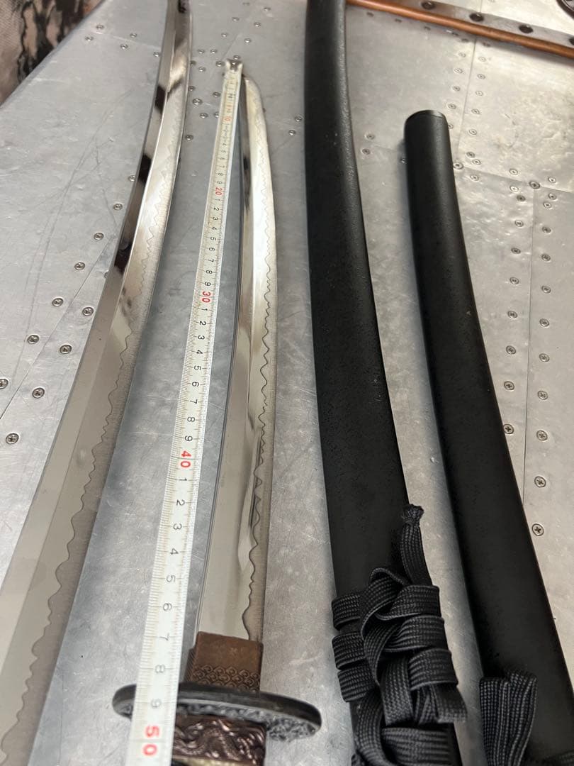 日本刀 2本セット 黒色 模造刀 大小セット