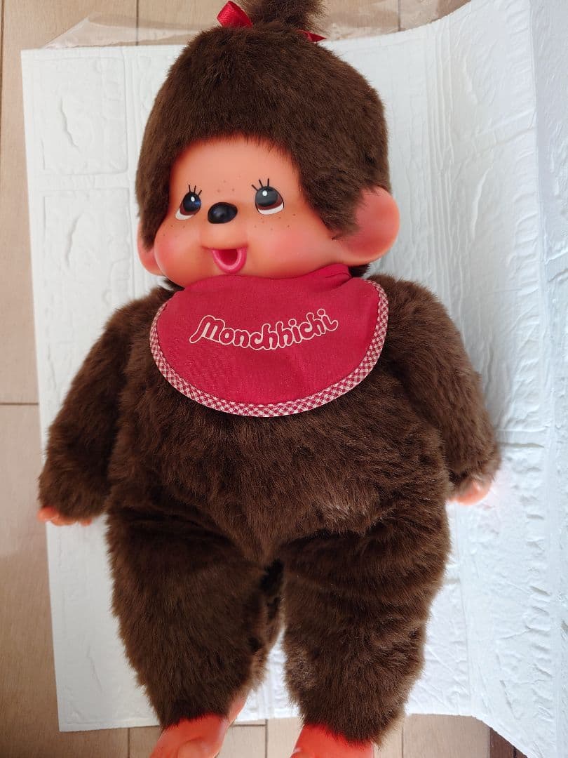 ❤【希少レア❤昭和当時物】❤ モンチッチ Lサイズ 女の子