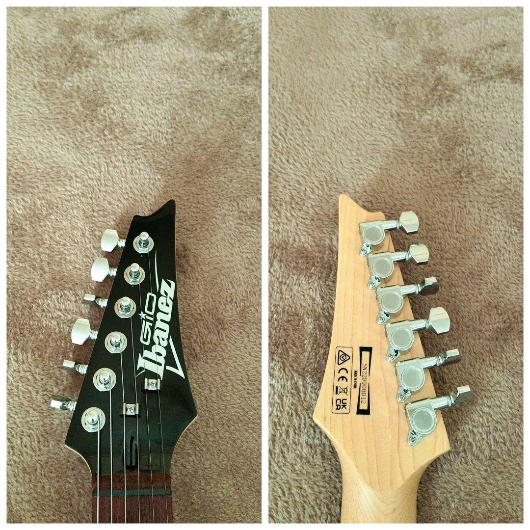 【極美品】Ibanez Gioシリーズ　青系　キルトトップ　ストラト