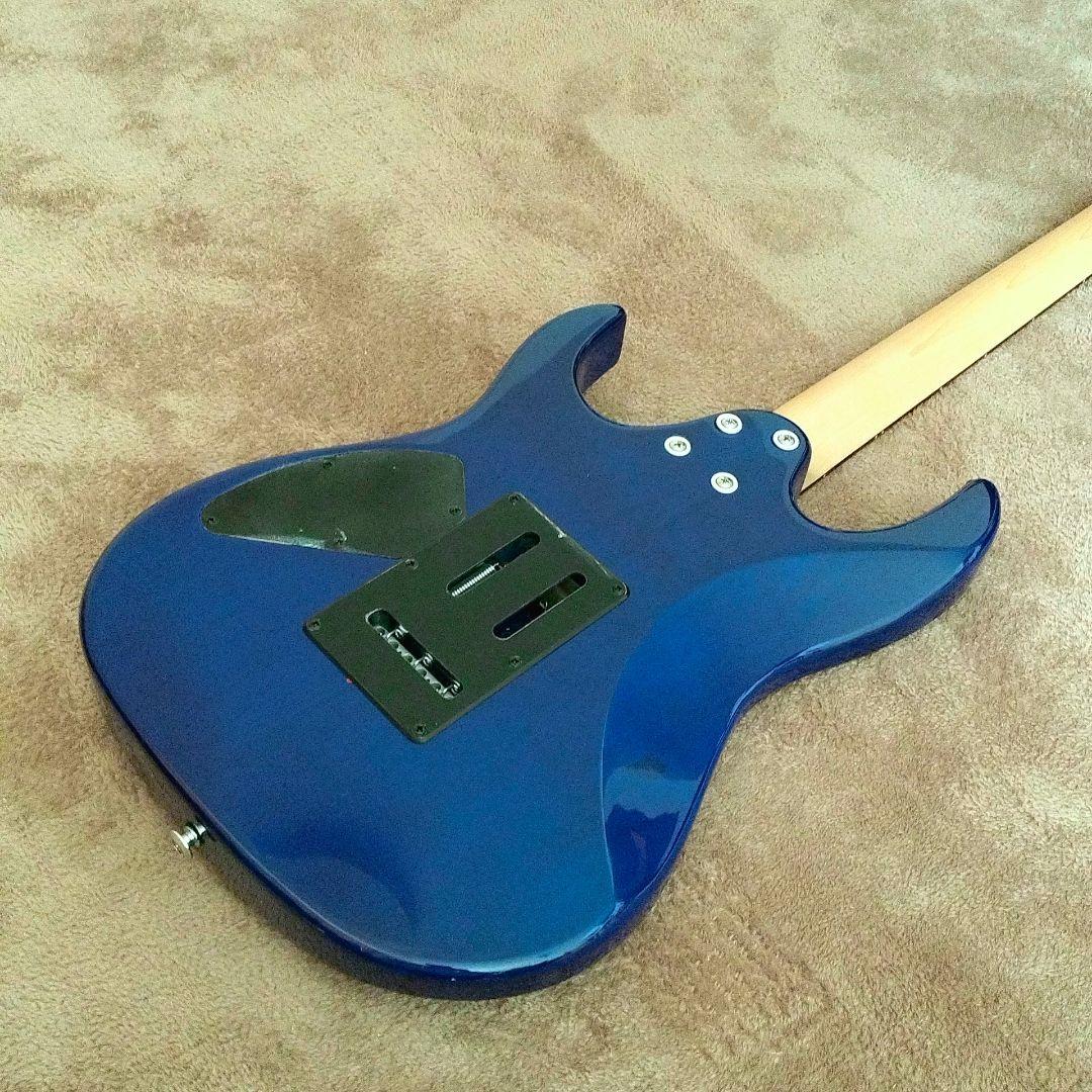 【極美品】Ibanez Gioシリーズ　青系　キルトトップ　ストラト