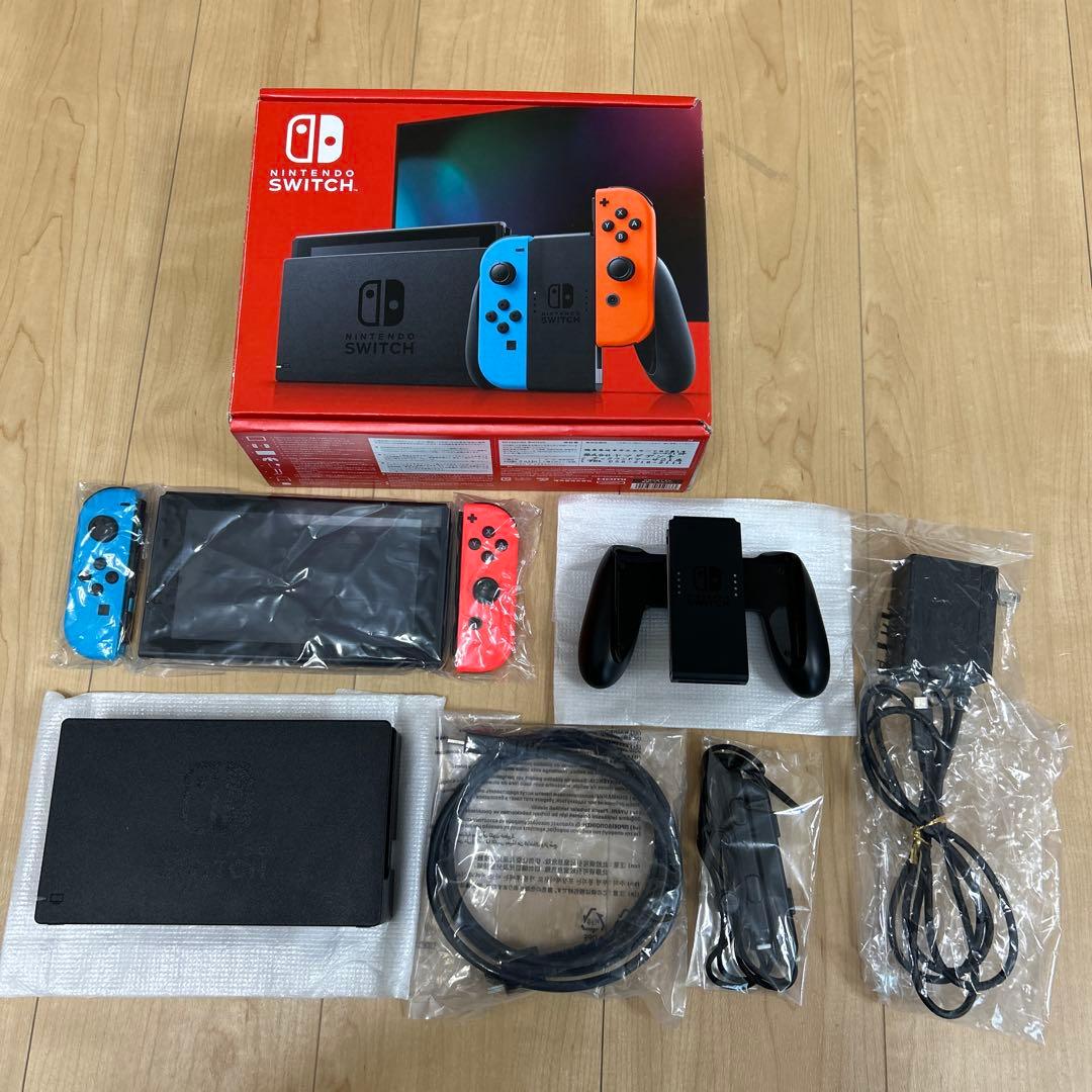 Nintendo Switch 本体ネオンブルー/ネオンレッド【2023年購入】