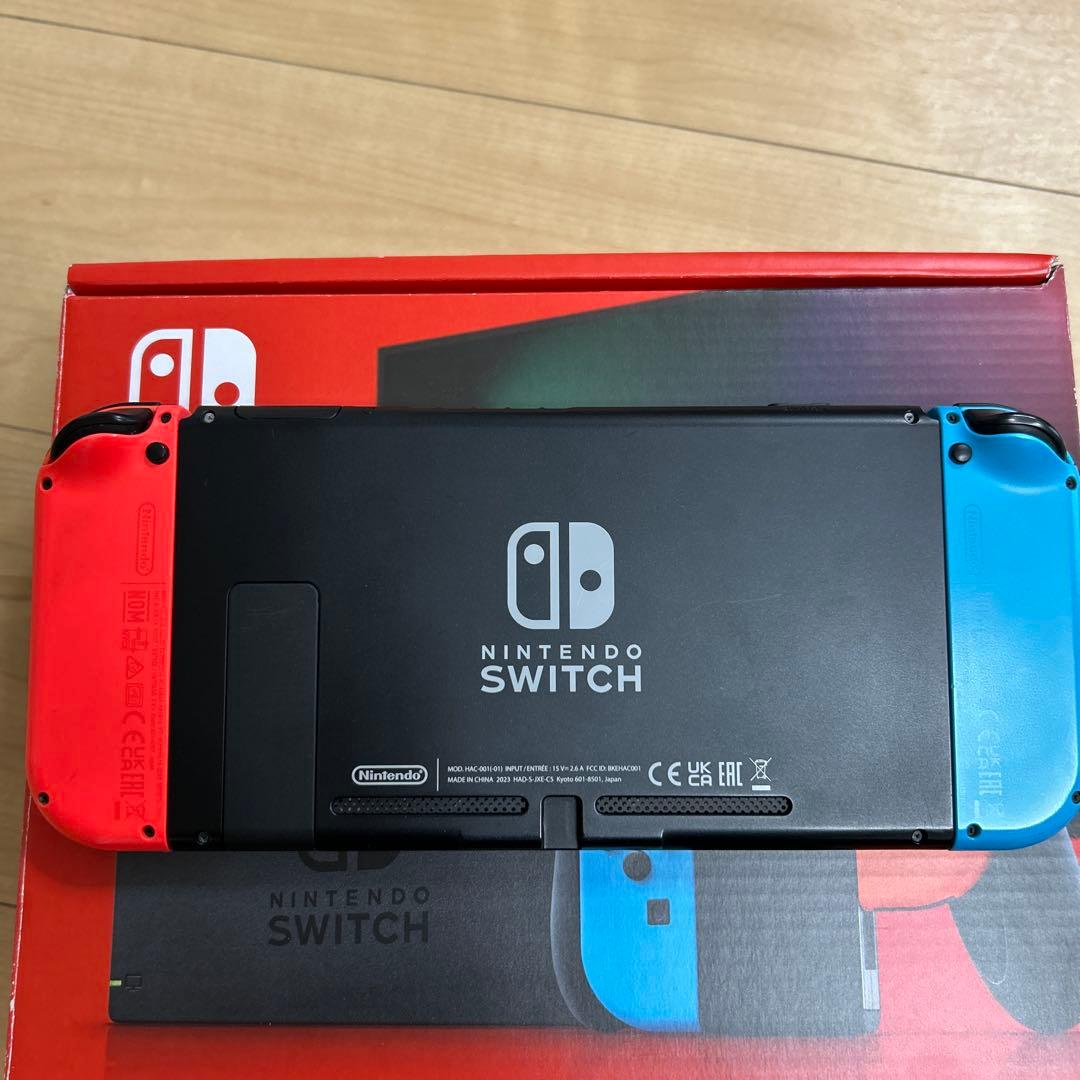 Nintendo Switch 本体ネオンブルー/ネオンレッド【2023年購入】