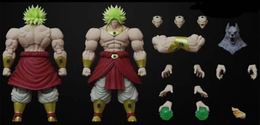 海外限定　ブロリー　スーパーサイヤ人　s.h.figuarts 同サイズ