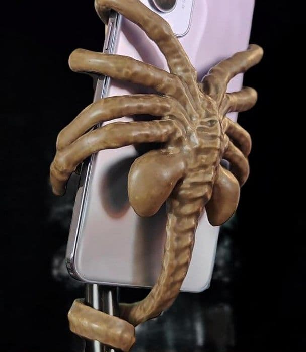 ★未使用 エイリアン ロムルス フェイス ハガー スマホ スタンド フィギュア