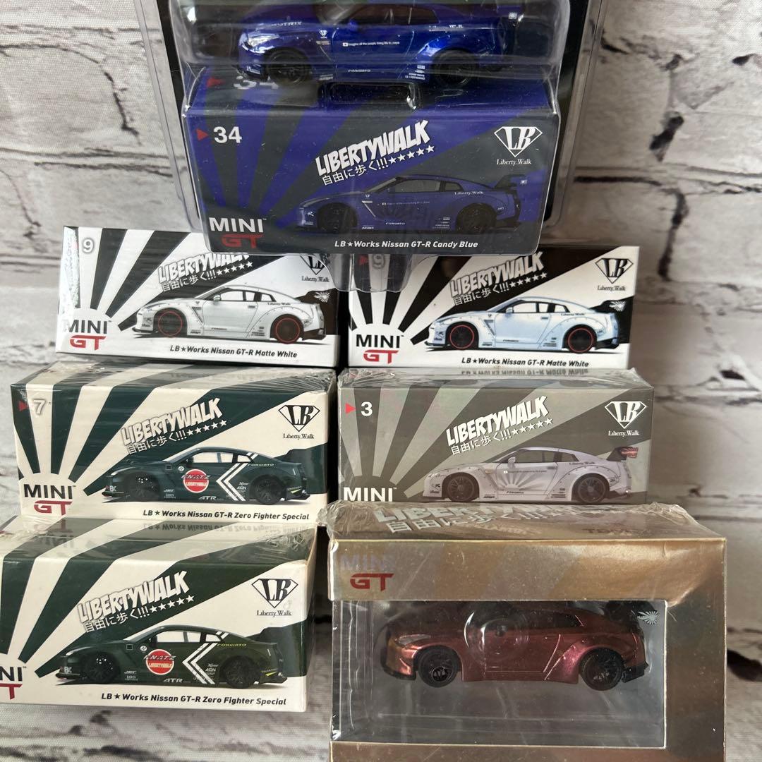 MINI GT LBWK Nissan GT-R ミニカーセット