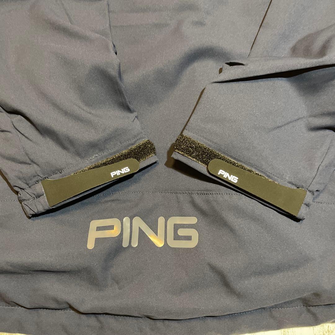 PING ピン　ゴルフウェア　メンズ 3WAY ブルゾン Mサイズ　ネイビー