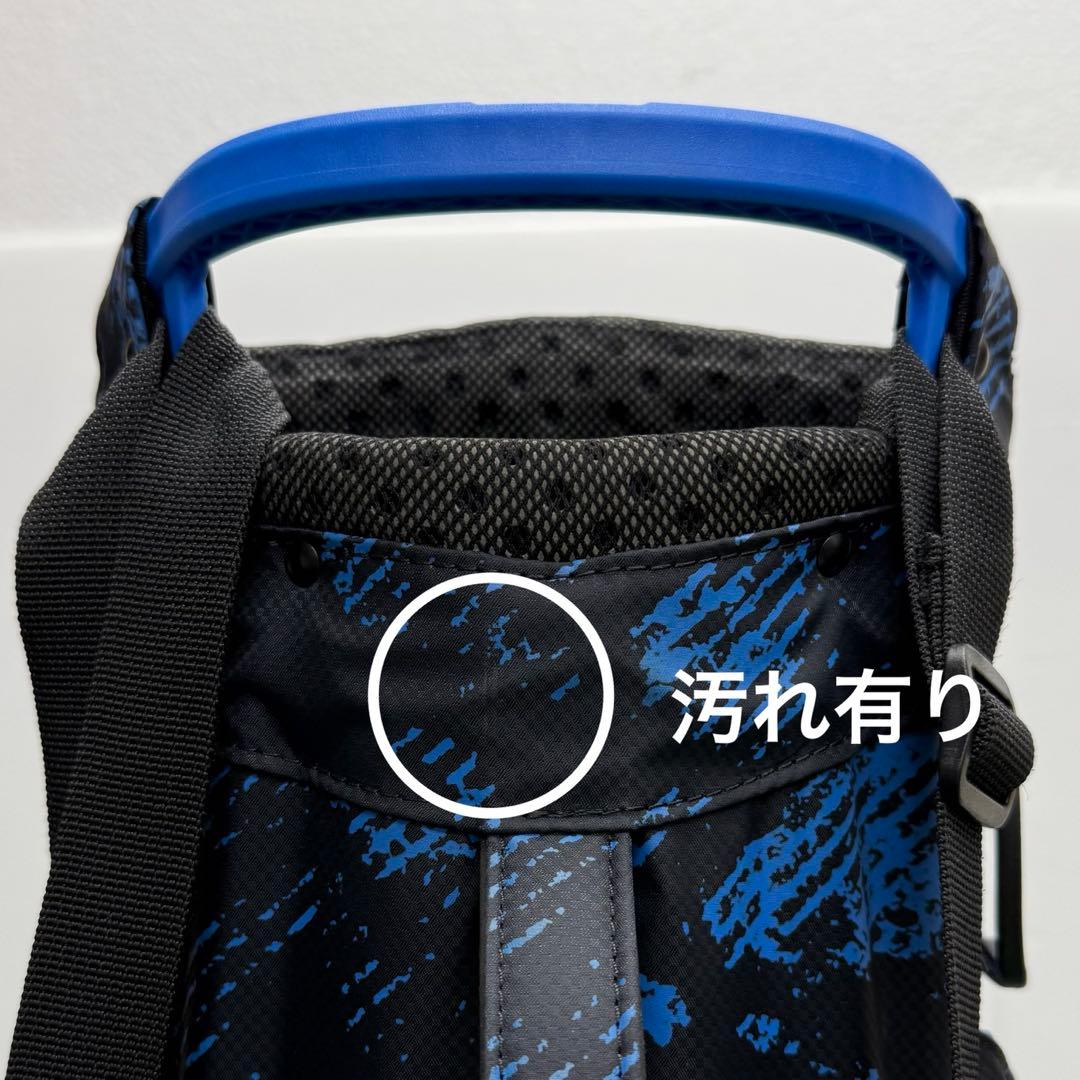 OUUL オウル　キャディーバック　ゴルフバック　９インチ　ブルー