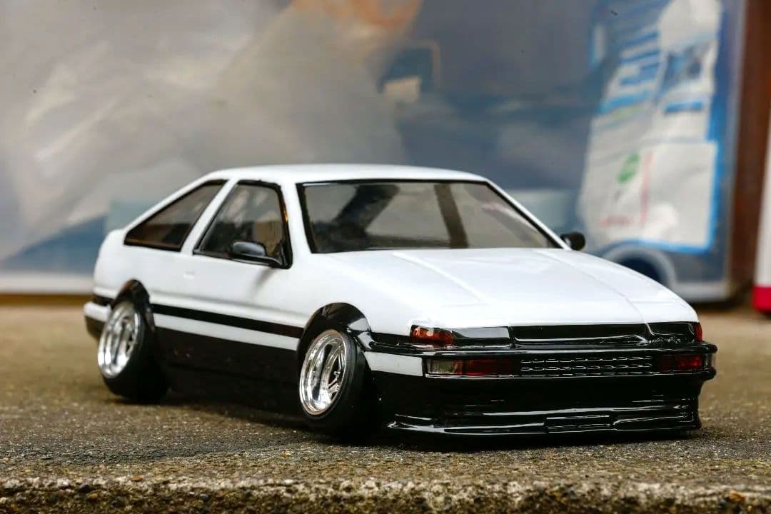 パンドラRC トヨタ AE86 3Drトレノ 未走行 塗装済みボディ