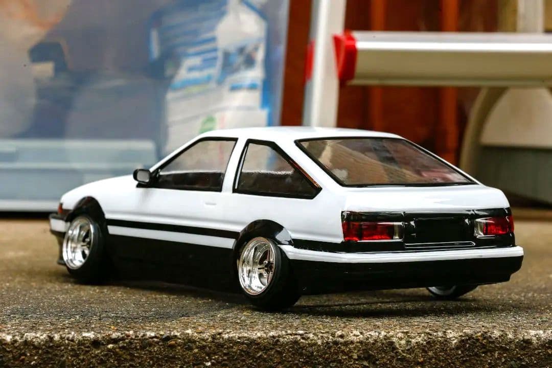 パンドラRC トヨタ AE86 3Drトレノ 未走行 塗装済みボディ