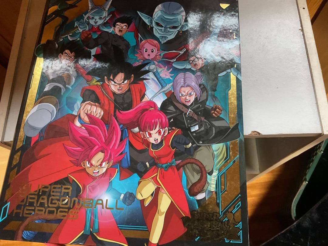 ドラゴンボールヒーローズまとめ売り引退品旧弾H一弾貴重バインダー付き