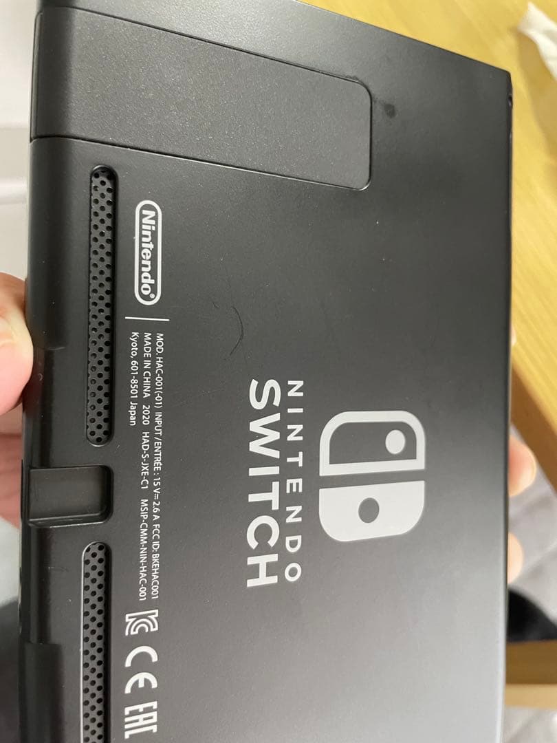 Nintendo Switch 本体 グレー 初期化済