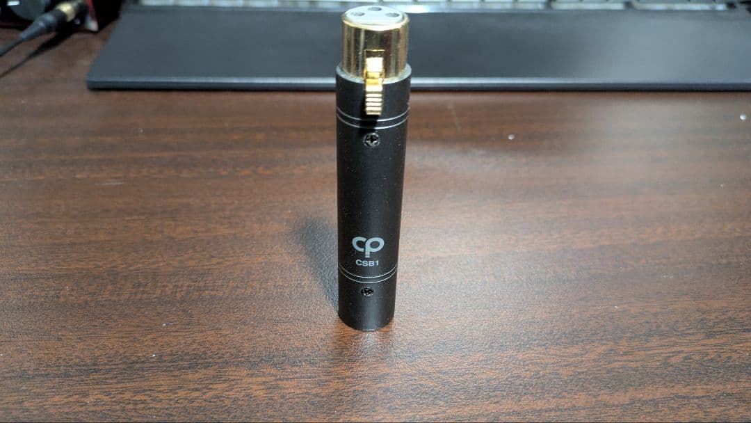 SHURE SM7B + プリアンプ