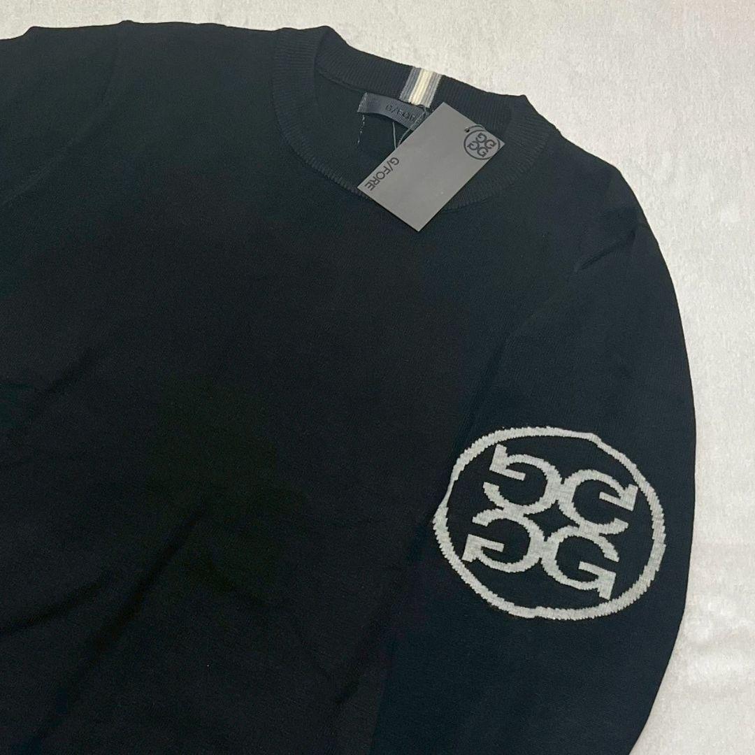 新品　G/FORE　ジーフォア　ゴルフ　セーター　ブラック　Ｌ　メンズ