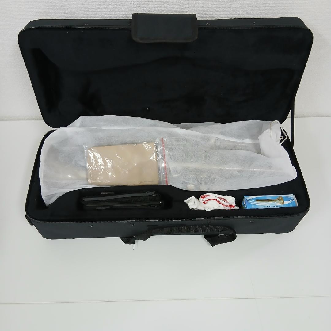 【ジャンク】シルバートランペット ケース付き