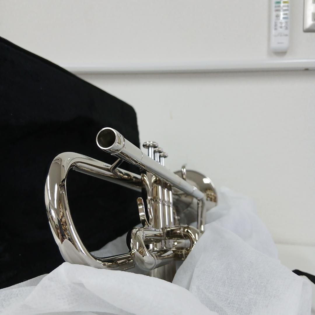 【ジャンク】シルバートランペット ケース付き