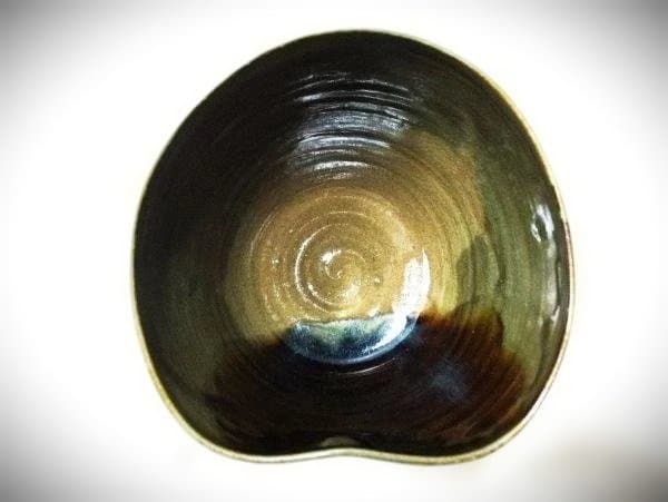 十三代『高取八仙』作 建水 八仙窯 遠州七窯 筑前茶陶 高取焼