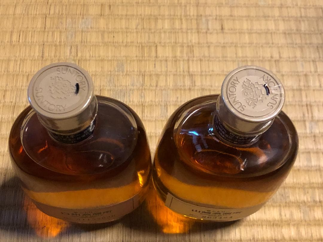 サントリー 山崎・白州 蒸溜所限定シングルモルトウイスキー 2本セット