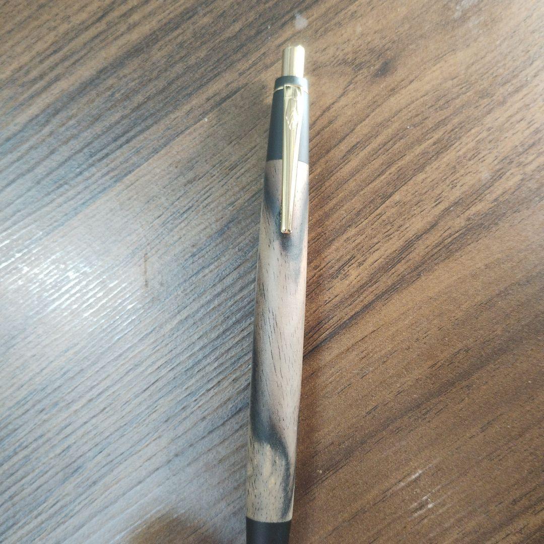 野原工芸黒柿シャーペンゴールド金具