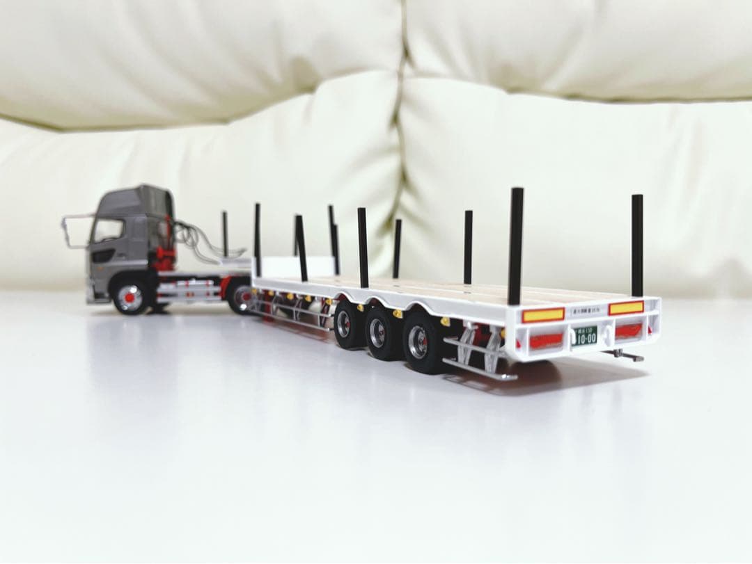 1/50 まな板 H鋼付 トレーラー ケンクラフト 日野 プロフィア　建機　重機