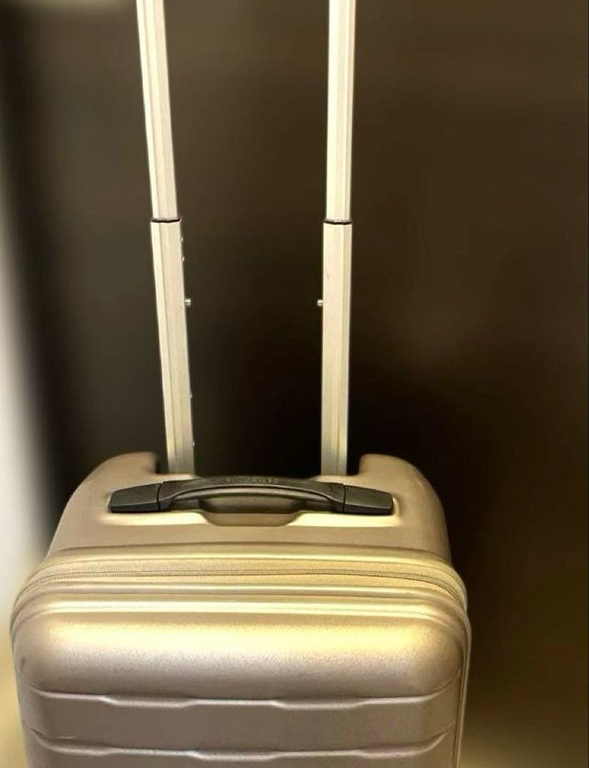 Samsonite グレー キャリーカート TSAロック付き