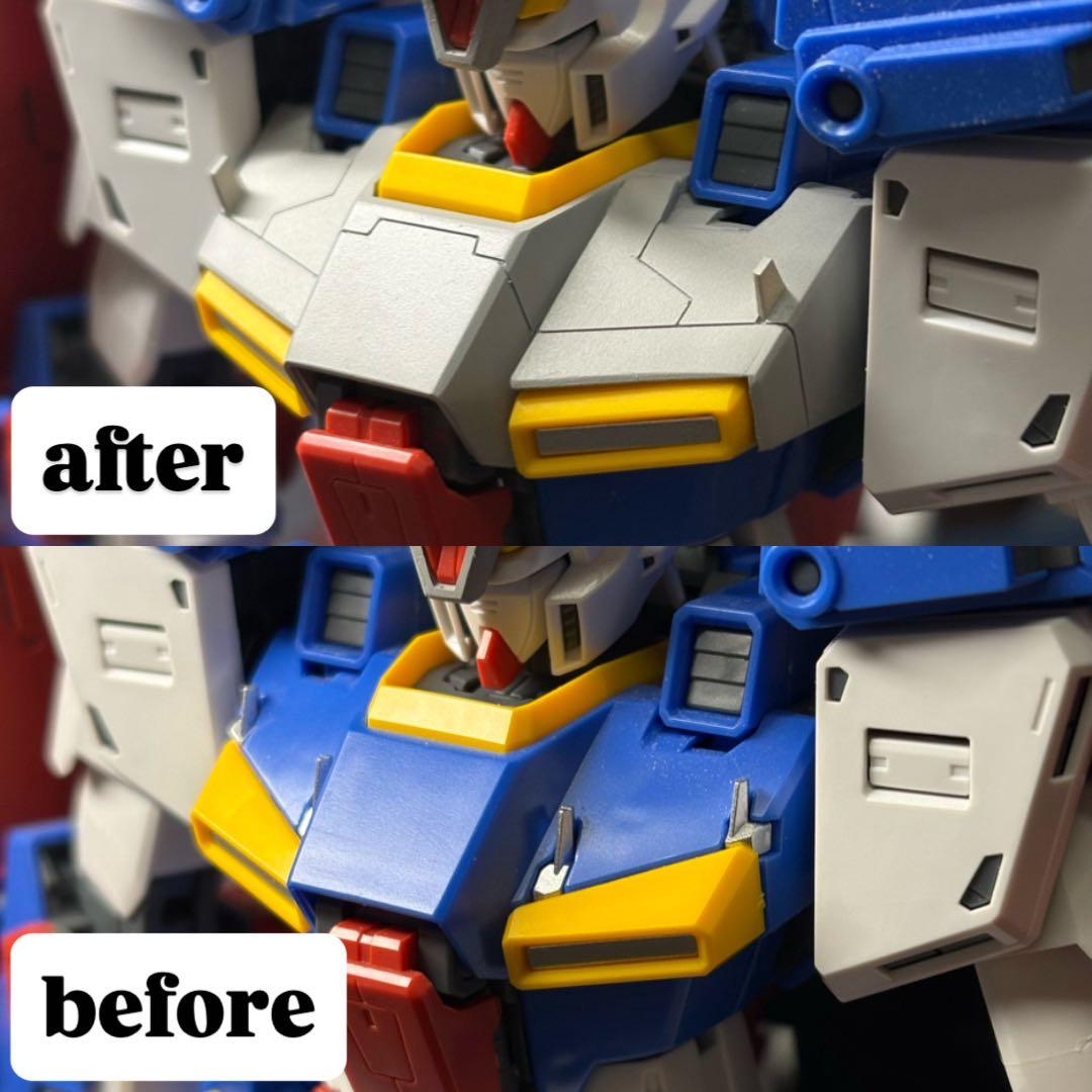 MG 強化型 zzガンダム ver.ka 全塗装 完成品 ダブルゼータ