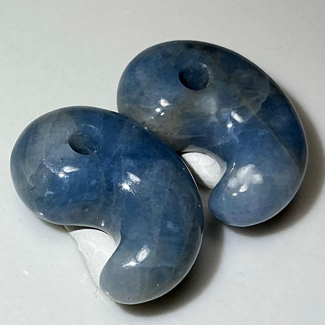 【専用】コン沢翡翠　ミニ勾玉2個