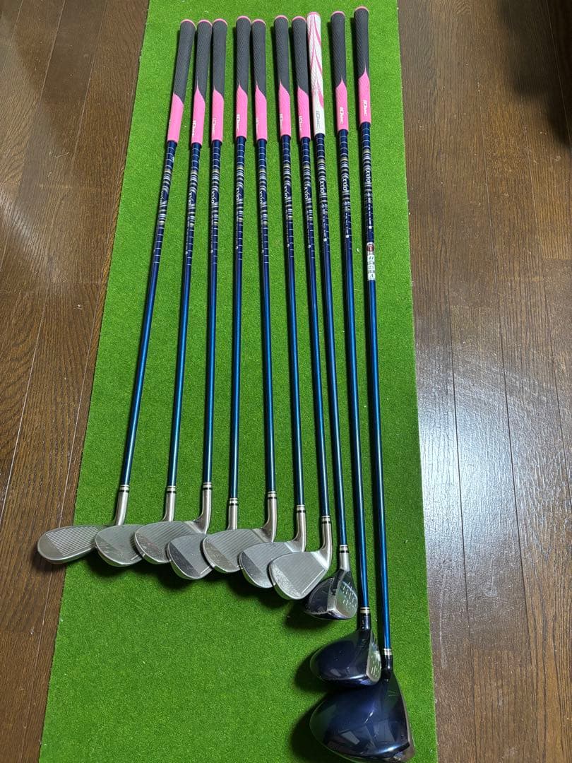 豪華全て8代目ゼクシオゴルフクラブレディースセット10本
