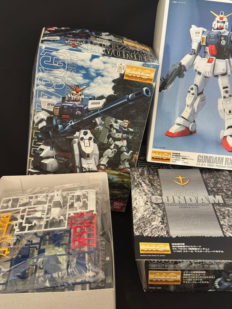 誠*様 MG 1/100 陸戦型ガンダム & グフカスタム　セット