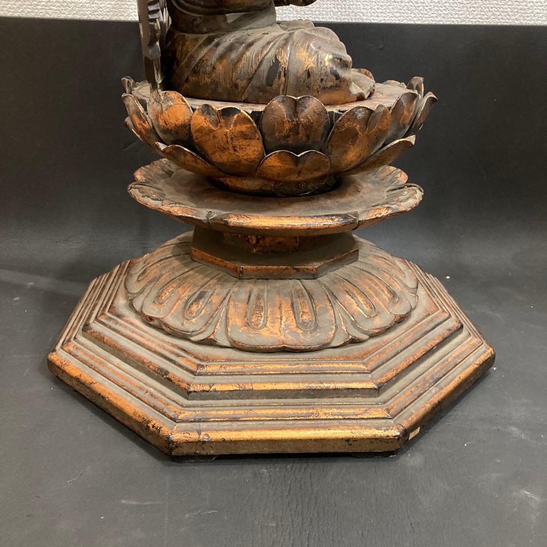 仏像　木彫　菩薩