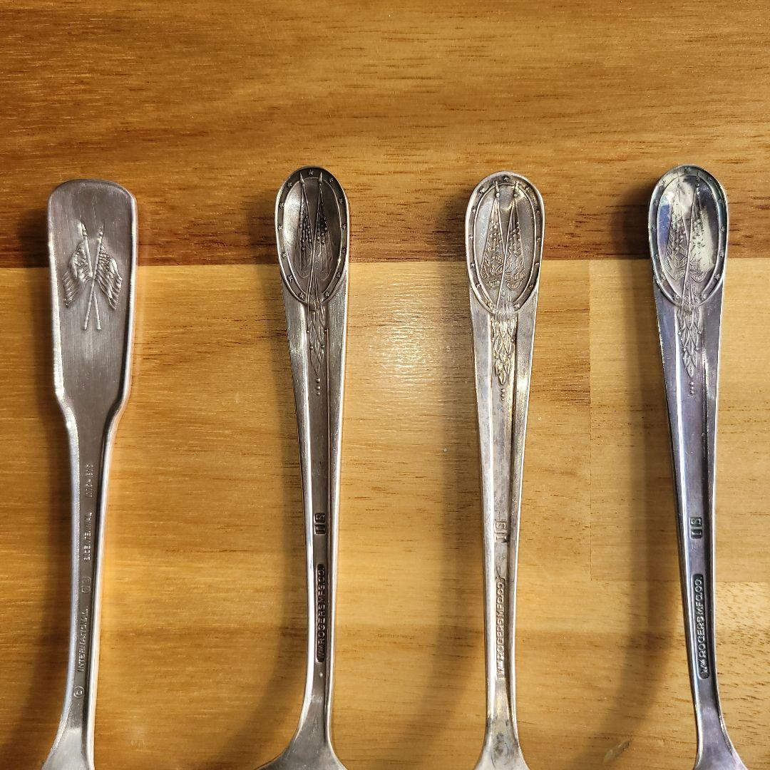 アメリカ歴代大統領 歴史的スプーン7本セット（未使用1本）