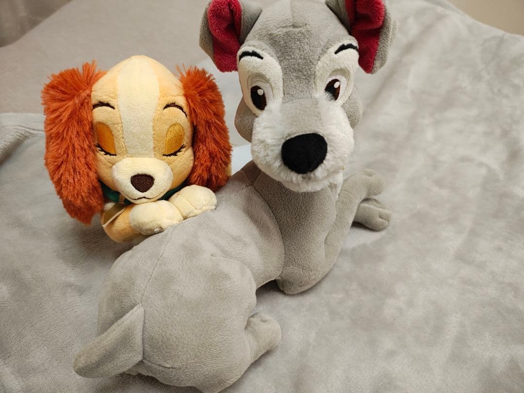 新品　タグ付き　レア ディズニー　わんわん物語　ぬいぐるみ