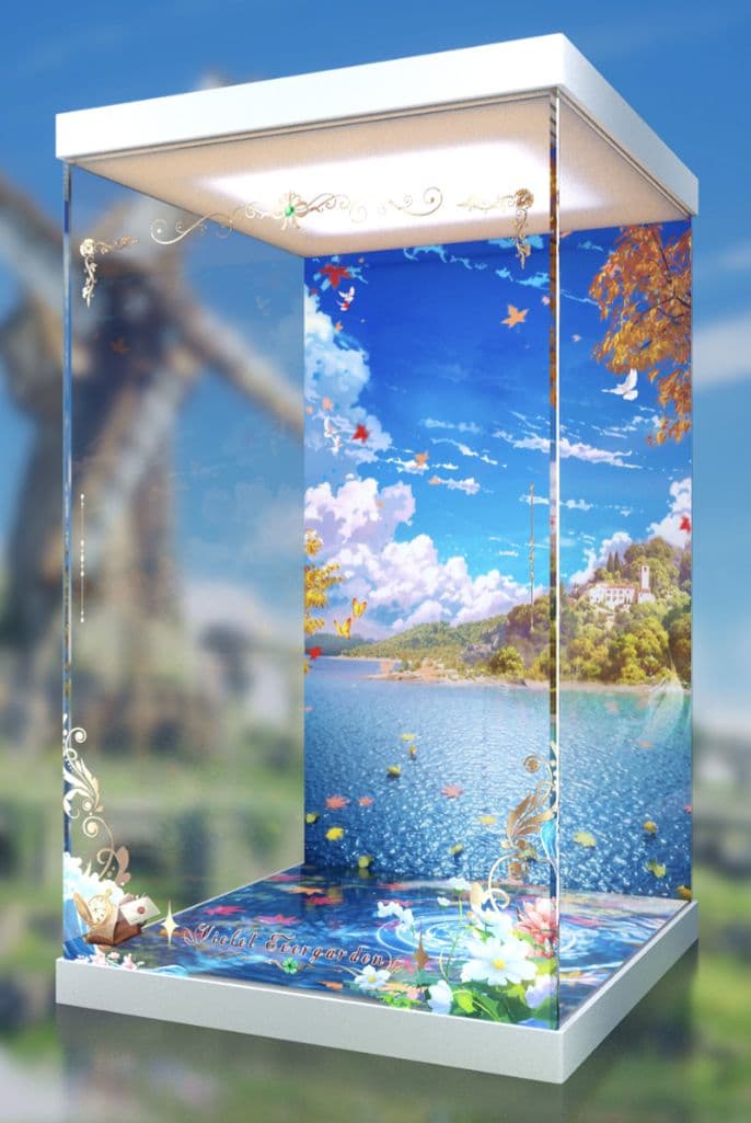 ヴァイオレットエヴァーガーデン&専用展示ケース☆日本未発売