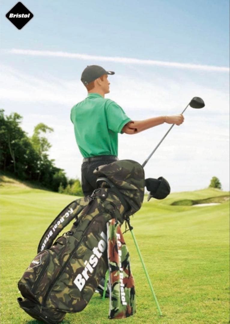 F.C.Real.Bristol GOLF BAG 未使用新品　迷彩