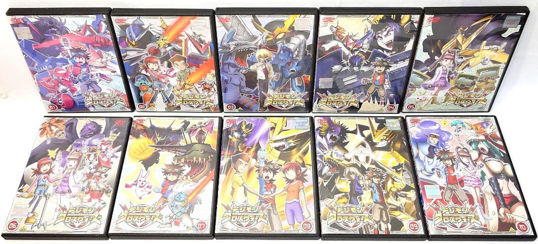 デジモンクロスウォーズ【DVD】全19巻セット