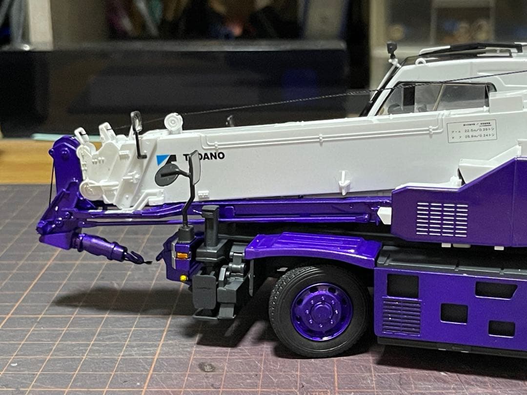 デコトラ‼️1/35★ラフタークレーン★完成品‼️