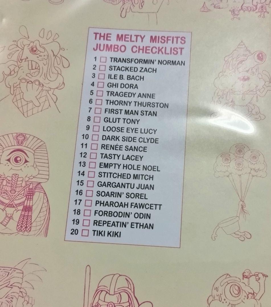 Buff Monster Melty Misfits Jumbo アルバム付き