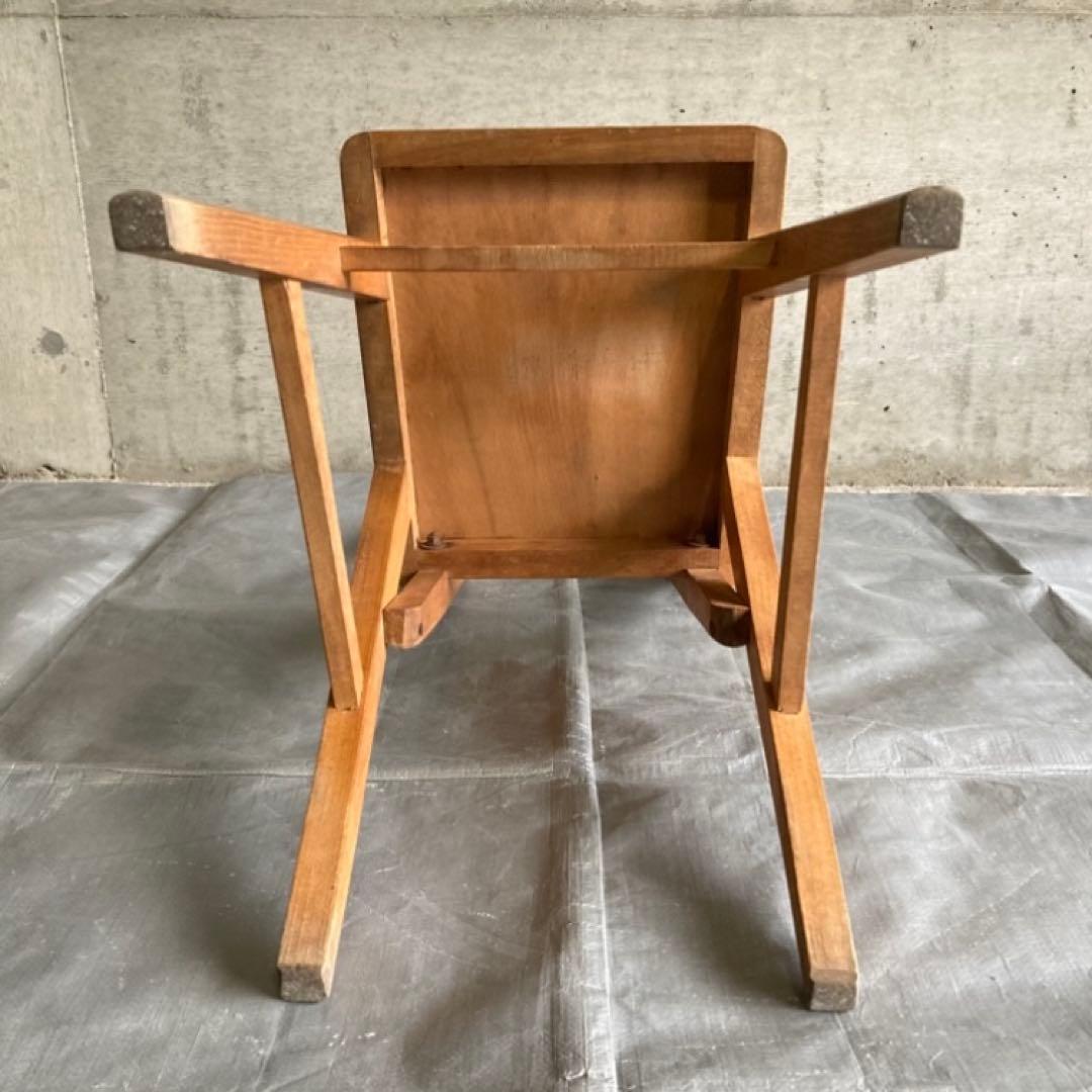 オールドマルニ チェア 椅子 背もたれ 木製 家具 レトロ ヴィンテージ