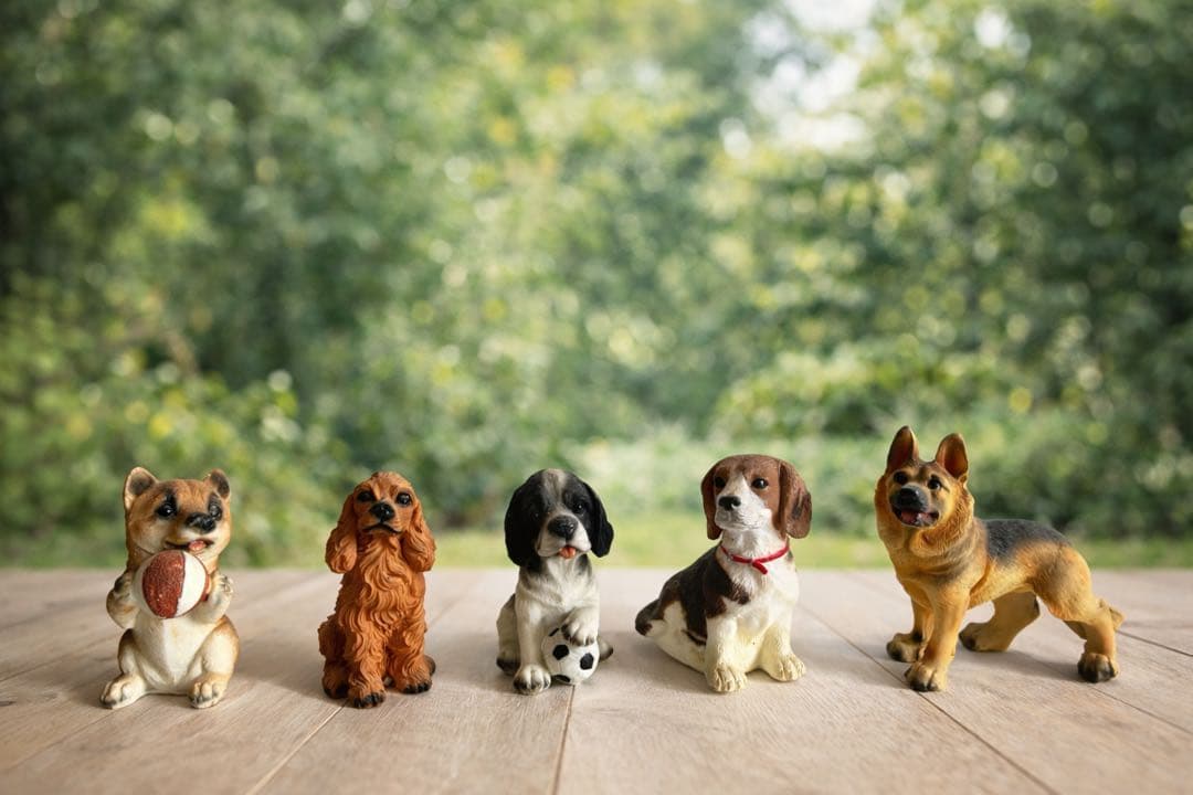 可愛い犬のフィギュア置物 まとめ売り！ インテリア 雑貨 希少品