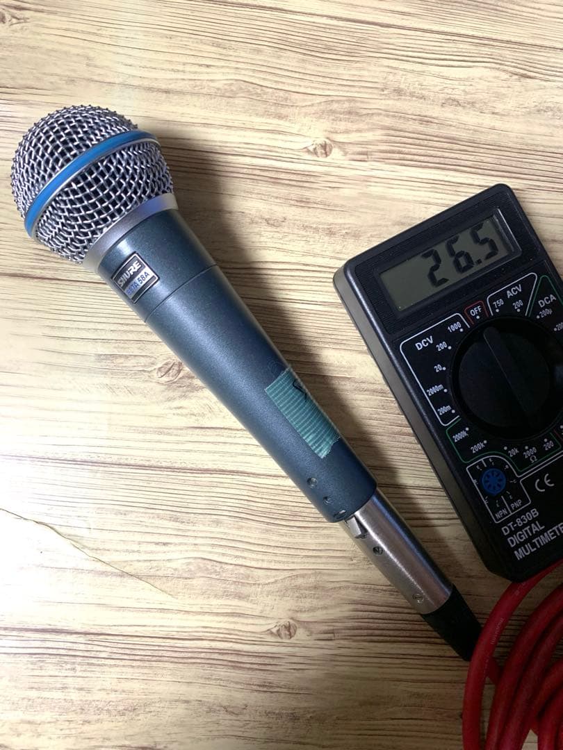 野口　　SHURE BETA 58A サウンドハウス購入　メキシコ製