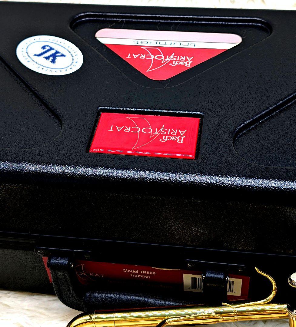 1/19迄限定●Bach TR-600 トランペット本体 ケース付メンテナンス済