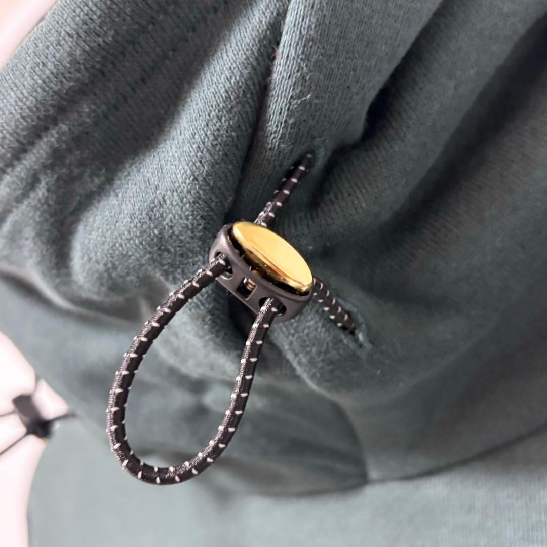 ラッセルノ ゴルフ フラグローズ ロゴ マスク P.O フーディー グリーン 6